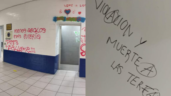 墨西哥：跨運人士在大學女廁發起「政變」，在牆上寫滿強暴威脅